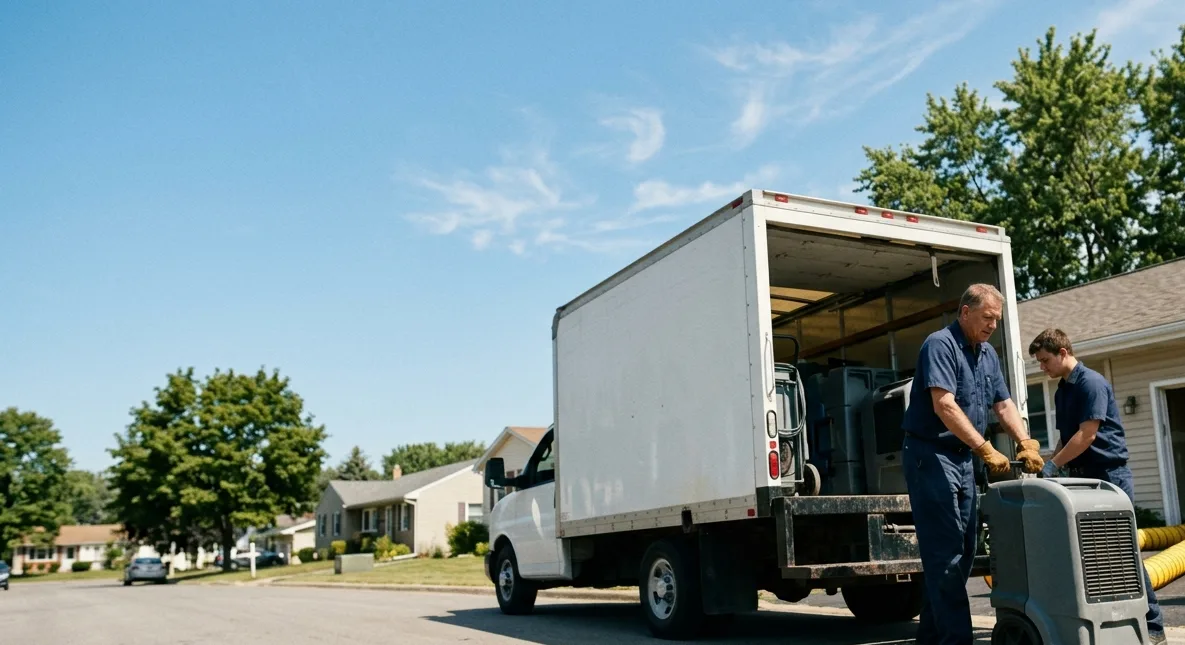 Water Damage Cleanup in Enon, OH near me